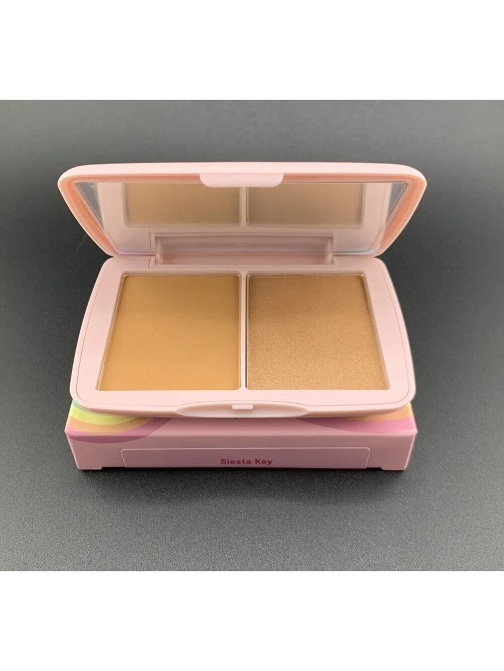 Half Caked Double Dipper Highlighter Duo Siesta Key .20 oz Girls Tour NIB